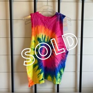 Tie Dye Muscle Tank